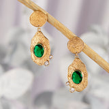 Green Goddess Danglers