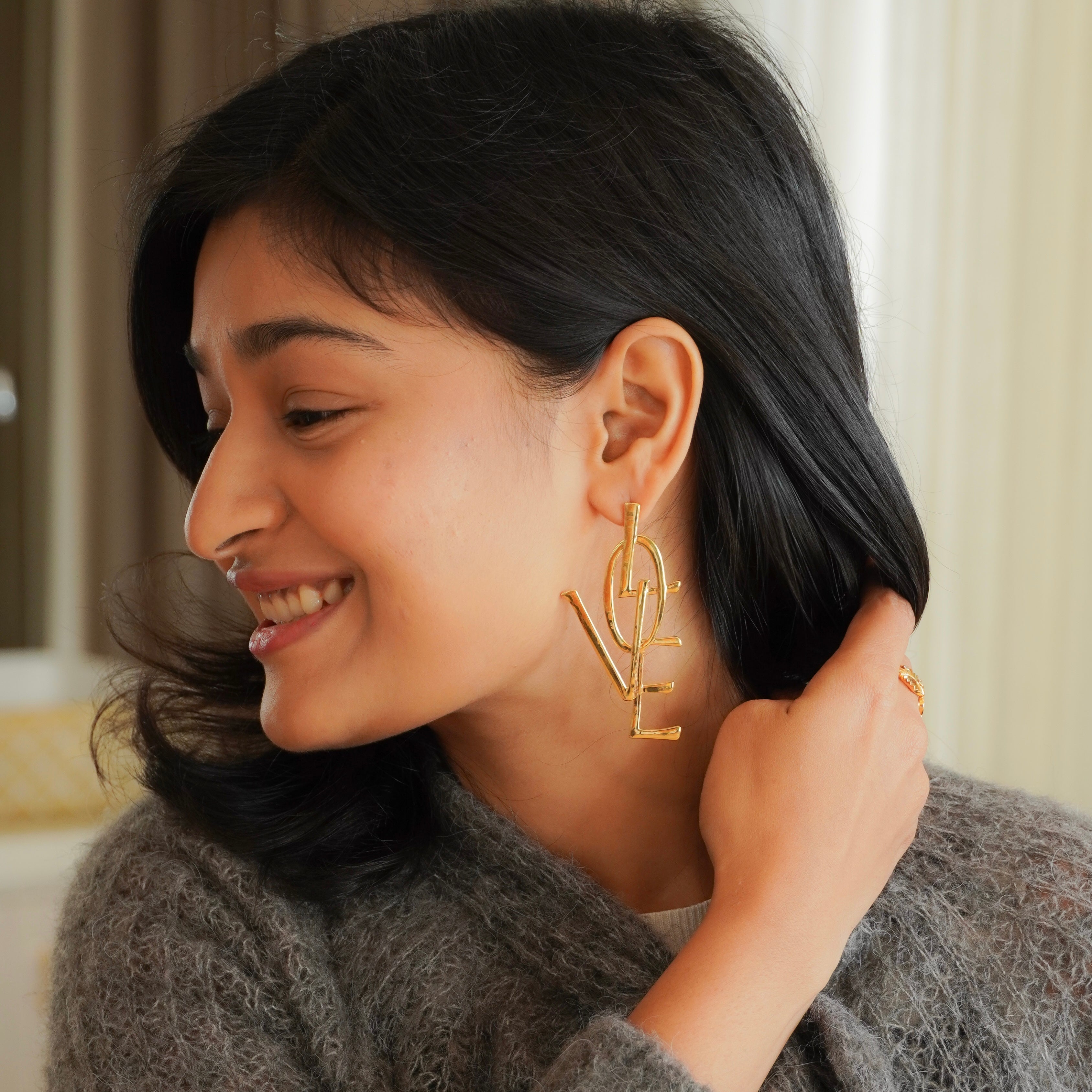 Micara - Elegant Oval - Earrings main image 1
