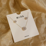 Classic 925 Silver Pendant Set