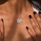 925 Silver Eternal Pendant Set