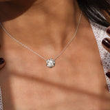 925 Silver Rose Set