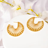 Sunburst Hoops