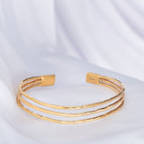 Golden Flow Bracelet