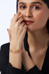 Golden Flow Bracelet