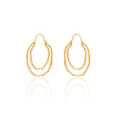 The Threads of Gold Earrings