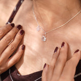 925 Silver Buzzing Bee Necklace