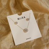 Classic 925 Silver Pendant Set