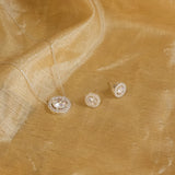 Classic 925 Silver Pendant Set