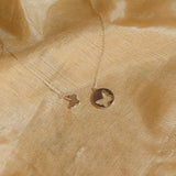 925 Silver Butterfly Duo Necklace