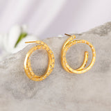 Sparkle Coil Earrings