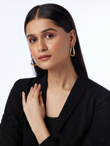 Golden Prism Hoops