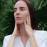 White Flower Ring